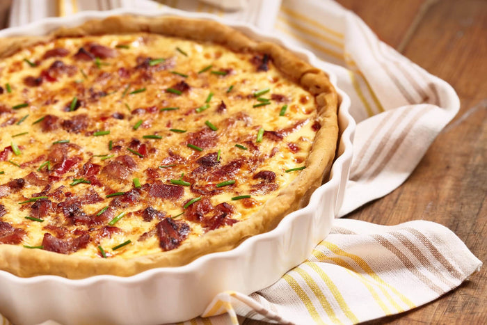 Quick N' Easy Breakfast Sausage KETO Quiche