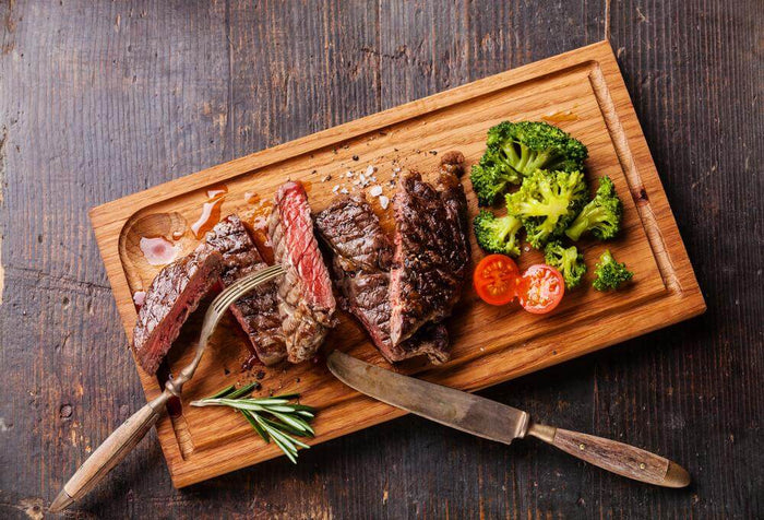 Grilled Ribeye Steak with KETO Gorgonzola Butter