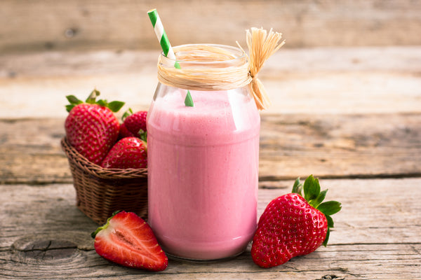 Ultimate Strawberry Cheesecake Keto Shake