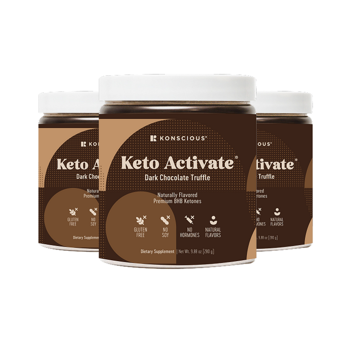 Keto Activate Dark Chocolate Truffle