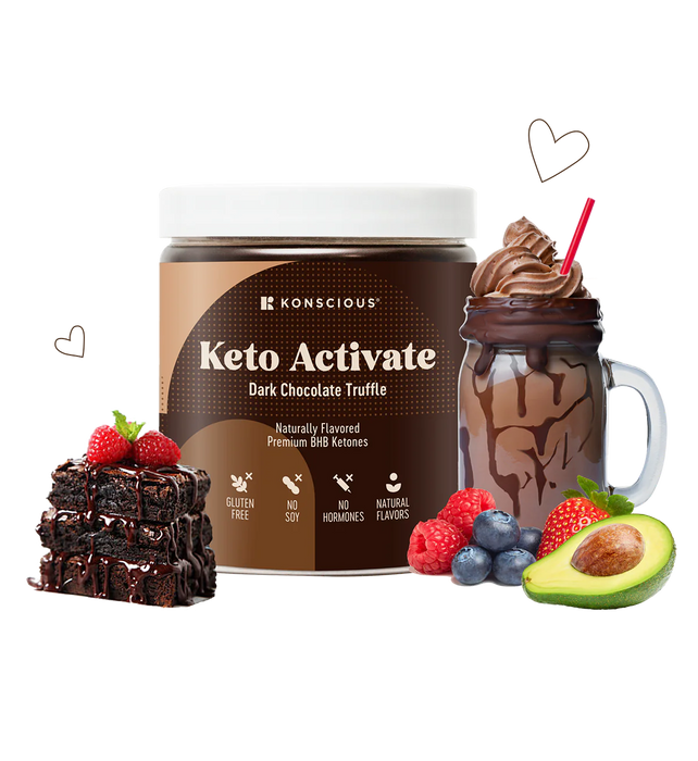 Keto Activate Dark Chocolate Truffle Sub
