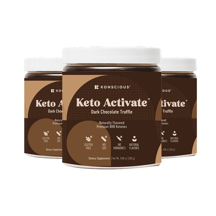 Keto Activate Dark Chocolate Truffle Sub