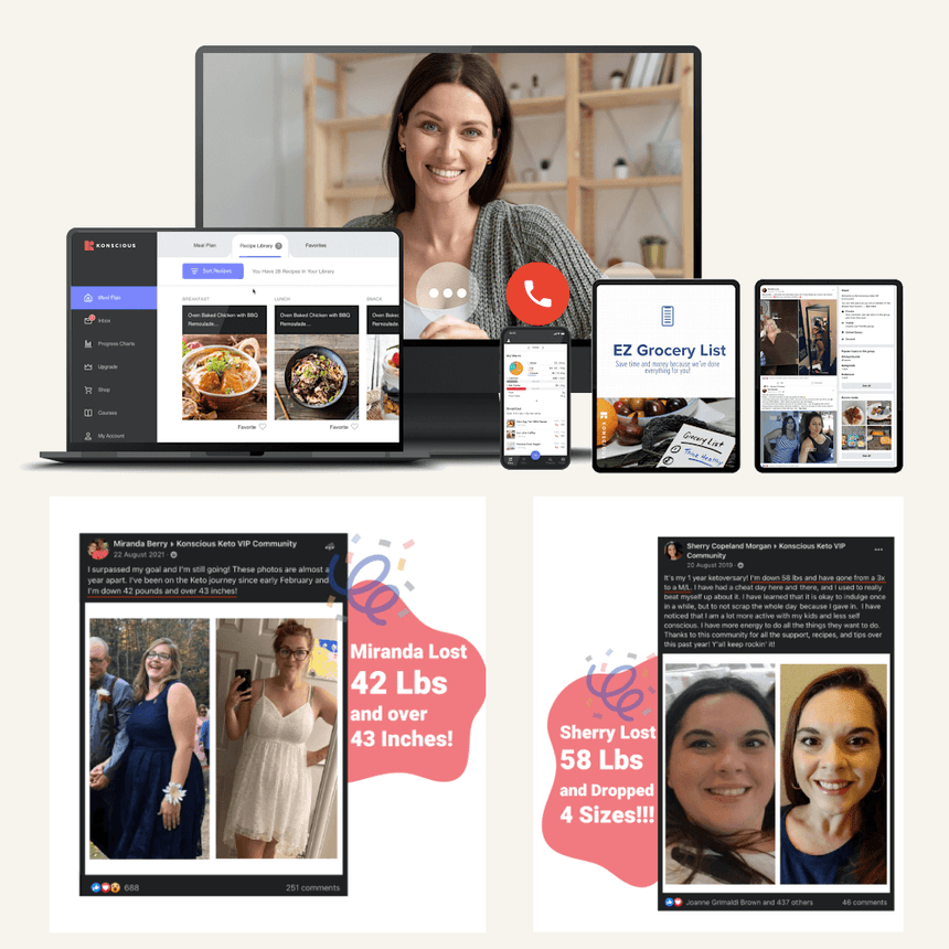 Custom Keto Meal Plan - Upgrade to 12 Months
